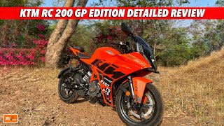 2023 KTM Rc 200 GP Edition Detailed Review  Performance Comfort Mileage [upl. by Conte620]