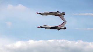 US Air Force Air Force Thunderbird Practice Runs [upl. by Cloris]