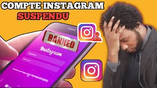 COMMENT RÉACTIVER SON COMPTE INSTAGRAM SUSPENDU  COMPTE INSTAGRAM DÉSACTIVÉ SOLUTION [upl. by Charpentier157]