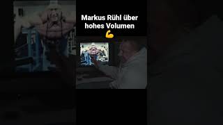 Markus Rühl über hohes Volumen im Bodybuilding [upl. by Spearing]