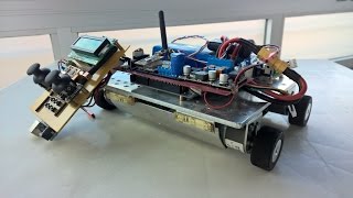 Homemade RC Car With Arduino Mega and APC220 [upl. by Lihkin]