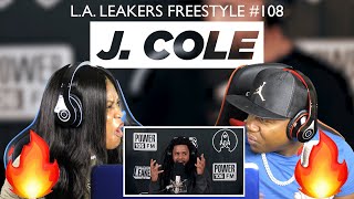 J Cole FREESTYLES Over “93 Til Infinity” amp Mike Jones “Still Tippin”  LA Leakers REACTION [upl. by Aneeg]