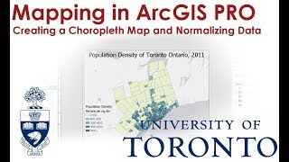 Mapping in ArcGIS Pro Making A Choropleth Map and Normalizing Data [upl. by Aneev]