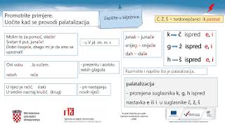 Hrvatski jezik 7 r OŠ  Glasovne promjene [upl. by Notslar]