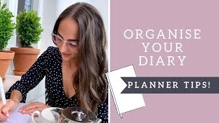 How to organize your planner  diary for 2019 [upl. by Siuluj]