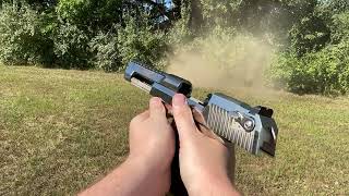 Desert Eagle 50 AE POV firing [upl. by Ycniuqed]