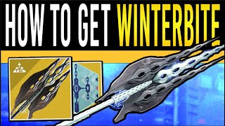 Destiny 2 UNLOCK WINTERBITE NOW How to Get WINTERBITE Exotic Heavy Glaive Exotic Quest Guide [upl. by Marijane]