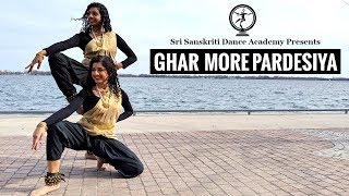 Ghar More Pardesiya  Kalank  Bharatanatyam Dance Cover  Sri Sanskriti Dance Academy [upl. by Adnohsak]