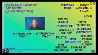 Gedichtanalyse und interpretation [upl. by Udale]