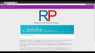 RePROSitory a Repository of open PROcess modelS [upl. by Zetram]