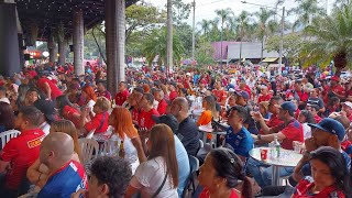 Hinchas así vieron en Medellín el partido Junior  Independiente Medellín DIMOficialTV [upl. by Namrak]