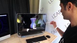 Demo Leap Motion Controller [upl. by Odnumyer]