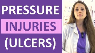 Pressure Ulcers Injuries Stages Prevention Assessment  Stage 1 2 3 4 Unstageable NCLEX [upl. by Winnah184]