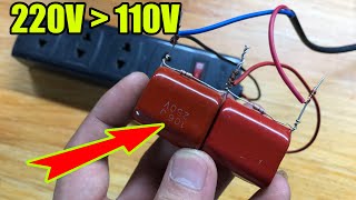 Simple convert 220V to 110V [upl. by Nowd949]