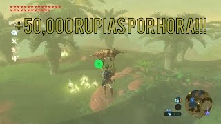 Cómo conseguir 50000 rupias en una hora farmeando a Farodra Faren  The Legend of Zelda BOTW [upl. by Thoer868]