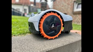 DIY  Spikes nachrüsten  SEGWAY Navimow iSerie  Mähroboter [upl. by Ludmilla]