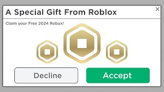 GET THIS FREE ROBUX BEFORE ITS GONE 😯 [upl. by Romilda]