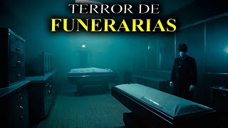 8 Historias de terror de FUNERARIAS Y CEMENTERIOS apariciones paranormales [upl. by Fiertz]