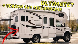 THIS is a 4x4 Ford E350 Four Season Class C Motorhome [upl. by Yllut292]