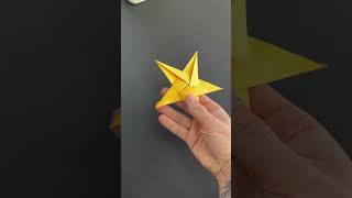 Étoile Origami  étoile en papier pour Noël [upl. by Kosel]