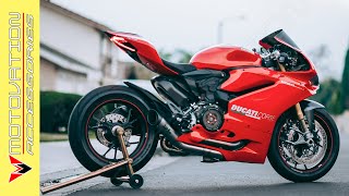 Ducati Panigale S1 MotoGP derived Exhaust by SC Project  SOUND CLIP [upl. by Nisotawulo]