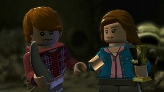 LEGO Harry Potter Years 57 Walkthrough Part 23  Year 7 Deathly Hallows  Burning Bridges [upl. by Elleinwad]