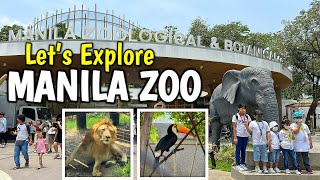 MANILA ZOO TOUR  Let’s Explore the New Manila Zoo Attraction in Malate  Philippines [upl. by Lewison]