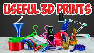 USEFUL Ideas to 3D Print  January 2024 [upl. by Tirza]