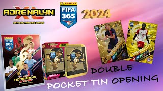 Double Top Master⎥Panini FIFA 365 Adrenalyn XL 2024 Pocket tin opening [upl. by Aileve204]