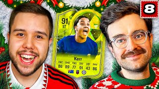 SQUAD BUILDER SHOWDOWN ADVENT DAY 8 VS AJ3 🔥 FC 24 Ultimate Team  91 Sam Kerr [upl. by Lahcim933]