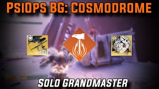 Solo GM PsiOps Battlegrounds Cosmodrome Solar Titan w Hierarchy of Needs Destiny 2 [upl. by Ehcropal]