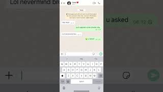 Chatting with Crush lovestory whatsapp [upl. by Hinch]