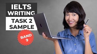 Band 9 IELTS Writing Task 2 SAMPLE ANSWER  Discuss both views [upl. by Rtoip]