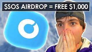 SOS Airdrop  FREE MONEY OpenDAO amp SOS Explained [upl. by Cestar]