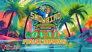 OVAL FINAL MAINS  2024 Snowbird Nationals [upl. by Robins]