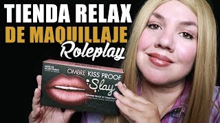 R0LEPLAY Tienda de Maquillaje 💄 ASMR Español 💄 Murmullo Latino [upl. by Kcirrek]