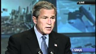 George W Bush Announces Vision for Space Exploration January 14 2004 [upl. by Sirotek]