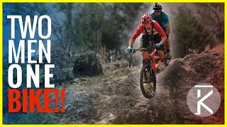 Seths Bike Hacks And Phils Wild Tandem MTB Expedition [upl. by Ynittirb]