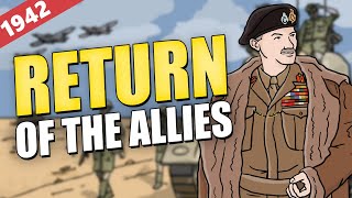 North African Campaign 1942  Animated History [upl. by Matthiew354]