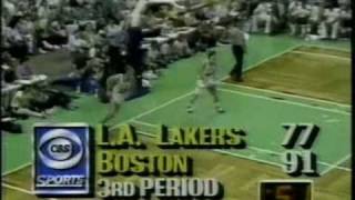 1987 NBA Finals Lakers at Celtics Gm 5 part 1013 [upl. by Teahan780]