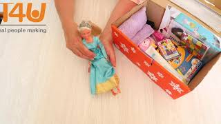 Teams4U Ideas for a 6 11yrs Girl Shoebox Shoebox Appeal [upl. by Ecirehs]