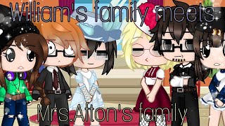 Williams family meets MrsAftons family  My AU  FNAF  gachaduvar  aftonfamily fnaf [upl. by Lazarus504]