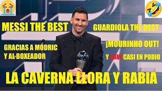 🙌MESSI THE BEST GRACIAS A MODRIC Y AL BOXEADOR🤣LA CAVERNA RABIA😭GUARDIOLA IN👋MOURINHO OUT😂Y XAVI 4º💥 [upl. by Richma]