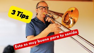 3 consejos para mejorar el sonido del trombón en 5 minutos [upl. by Hazlett]