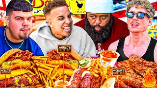 10000 WORLDS SPICIEST CHICKEN CHALLENGE 🔥 [upl. by Nefets]