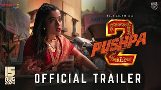 Pushpa 2 The Rule New Trailer HINDI 2024  Allu Arjun  Rashmika  Sukumar  mythri movie makers [upl. by Sawyere]