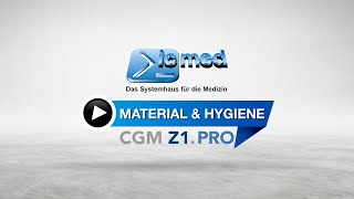 Material und Hygieneverwaltung mit CGM Z1Pro [upl. by Waki544]