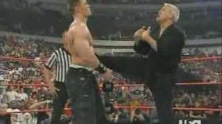 WWE Homecoming  John Cena vs Eric Bischoff [upl. by Xxam265]