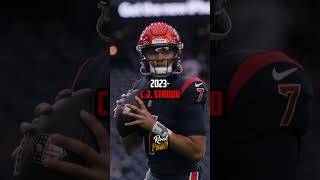 The Best NFL QuarterBack From Every Draft Class shorts genofallcomp [upl. by Bern]