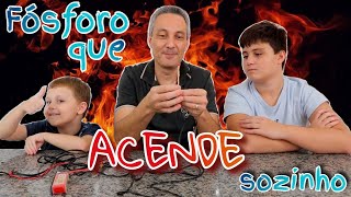 Como acender um FÓSFORO COM BATERIA — EP 44 [upl. by Corette22]